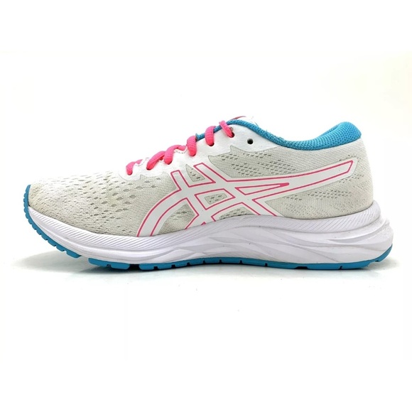 ASICS Womens GEL-Excite 7 Running Shoes Sneakers White 1012A562-100 Size 7.5 - Picture 2 of 10